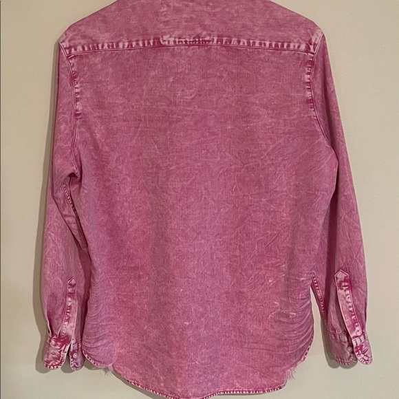 Frank & Eileen “Eileen” famous denim in Pink Mineral Wash! Like new! Never worn. - Picture 3 of 3